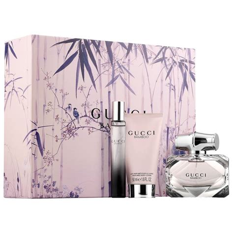 gucci bamboo 75ml gift set|Gucci bamboo gift set sale.